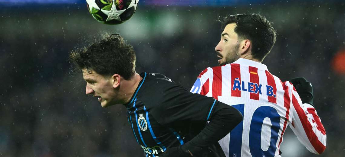 Atlético se jugará en casa el pase a octavos de Champions tras empatar en Brujas - Imagen de la noticia
