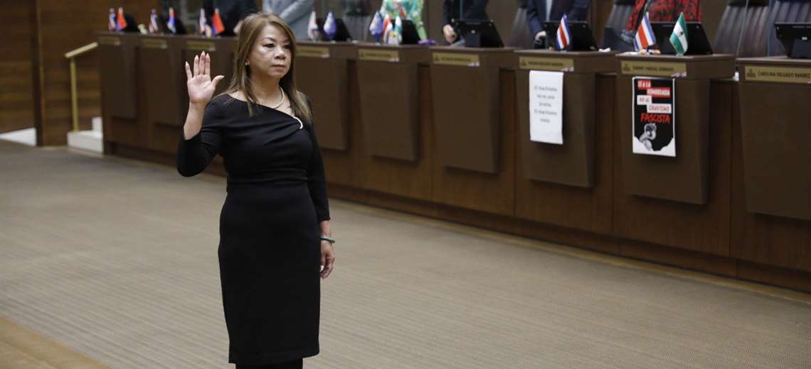 Plenario elige a Helena Ulloa como nueva magistrada suplente de la Sala III - Imagen de la noticia