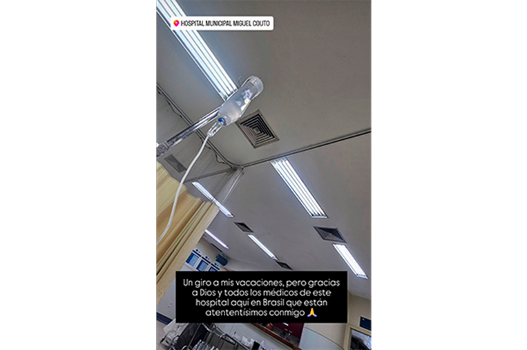 Periodista de Teletica sufre accidente de transito durante sus vacaciones en Brasil