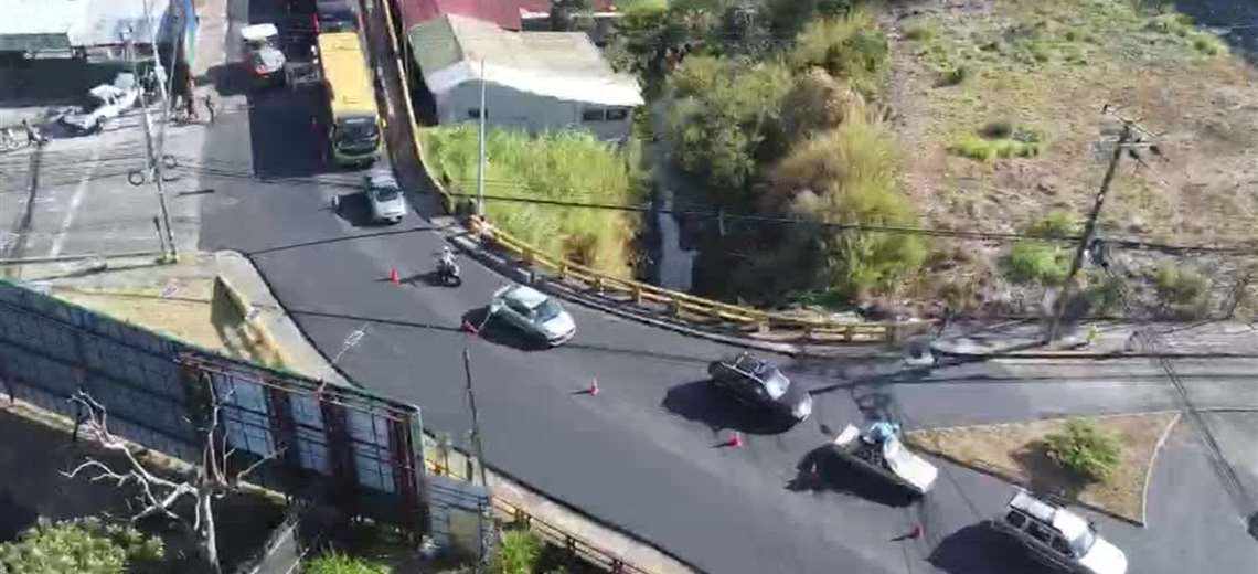 Proyecto de ampliación vial hacia Heredia centro tiene dos años de retraso - Imagen de la noticia