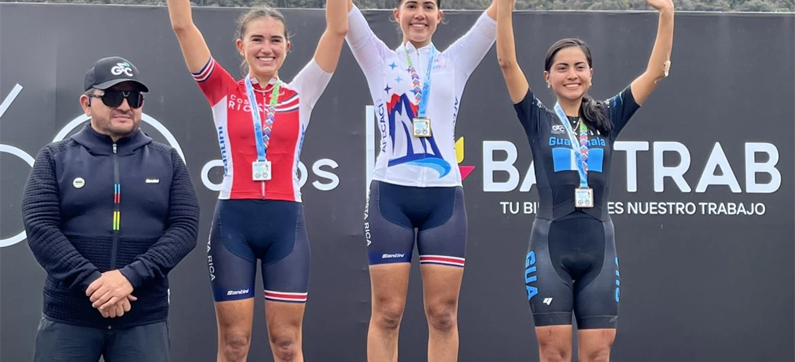 Costa Rica se llenó de medallas en el Short Track del Campeonato Centroamericano de MTB - Imagen de la noticia