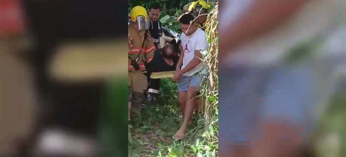 Video: Dos adultos y un adolescente sobreviven a caída de avioneta en San Carlos - Imagen de la noticia