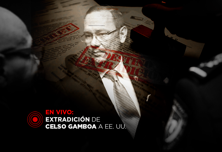 Siga aquí el operativo de entrega de Celso Gamboa y "Pecho de Rata" a Estados Unidos - Imagen de la noticia