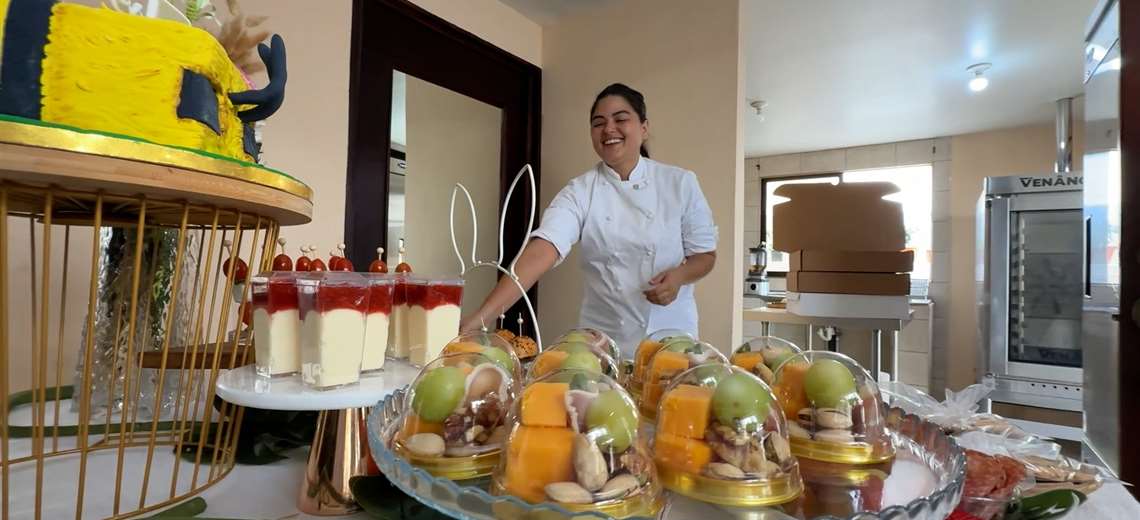 De ver programas de cocina a crear piezas únicas: esta emprendedora hizo del azar su estilo