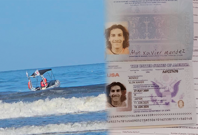 Veterano de la fuerza aérea de EE. UU. pide ayuda para encontrar a su hijo ahogado en Jacó