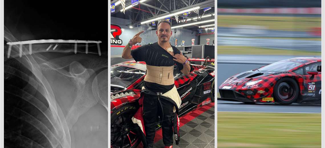 Piloto Gustavo Ortega: Cuando un accidente logra dar impulso para triunfar en una carrera - Imagen de la noticia