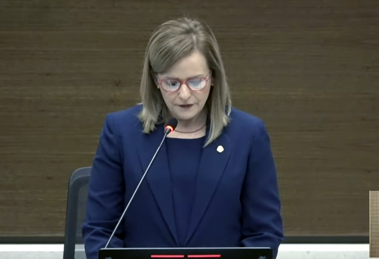 Juzgado mantiene vivo proceso penal contra embajadora Catalina Crespo - Imagen de la noticia