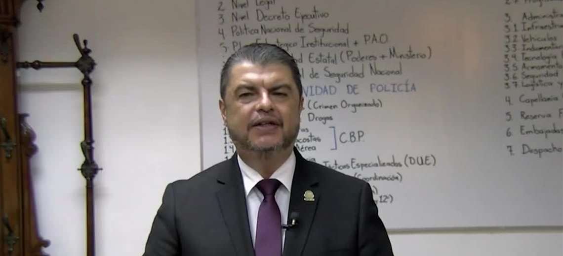 Ministro de Seguridad defiende acuerdo con EE. UU. para recibir migrantes deportados - Imagen de la noticia