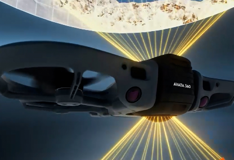 DJI presenta su nuevo drone Avata 360 de grabación en 8K