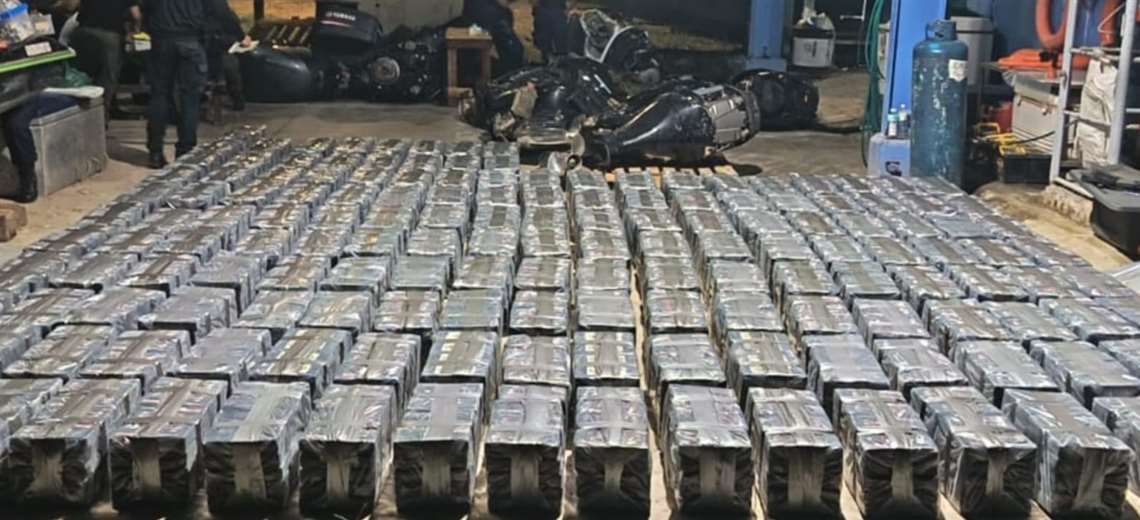 Asciende a tres toneladas decomiso de cocaína en Quepos