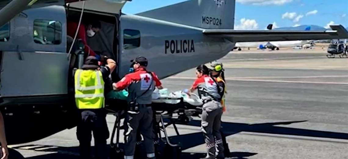 Menor trasladado vía aérea desde Guanacaste lucha por su vida en Hospital de Niños - Imagen de la noticia
