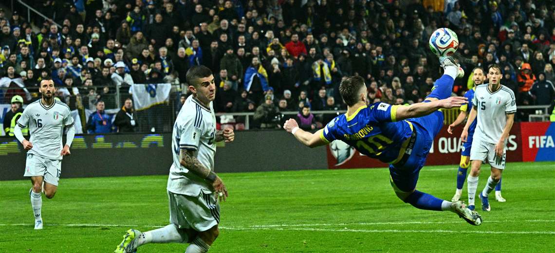 Italia nuevamente queda fuera: Bosnia clasifica al Mundial 2026