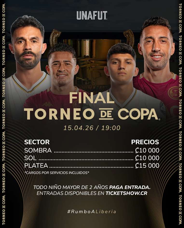 Venta de entradas para Torneo de Copa.