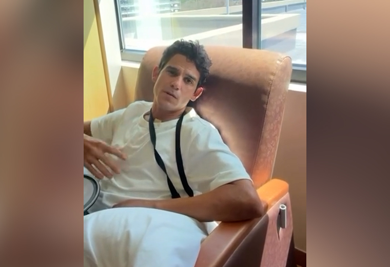 Andrey Amador: "Me golpeé la cabeza y me afectó la motora del lado izquierdo"  - Imagen de la noticia