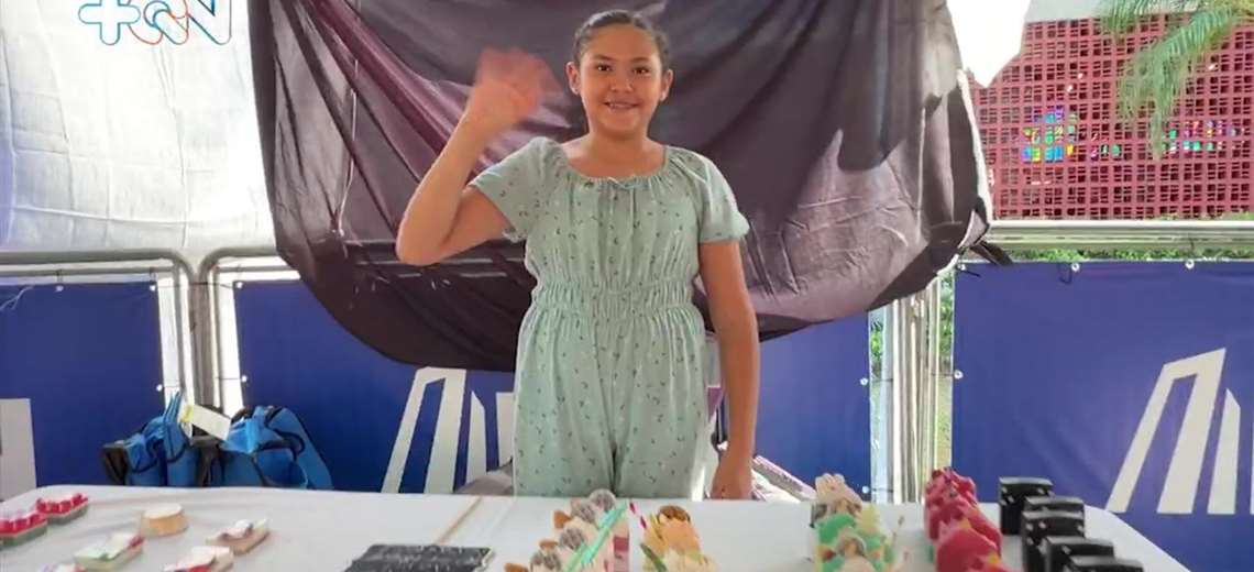 La pequeña emprendedora de Guanacaste que diseña sus propios jabones - Imagen de la noticia