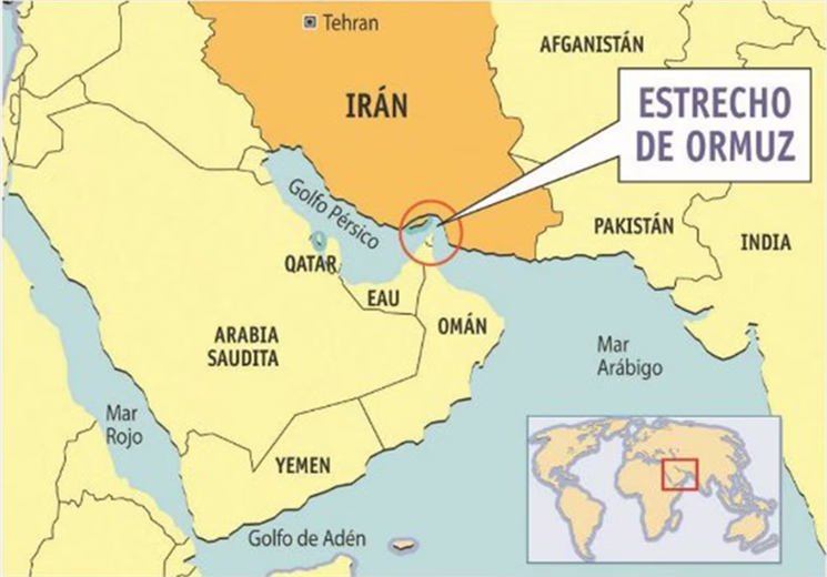 Buques de guerra de EE. UU. cruzan el estrecho de Ormuz para desminarlo