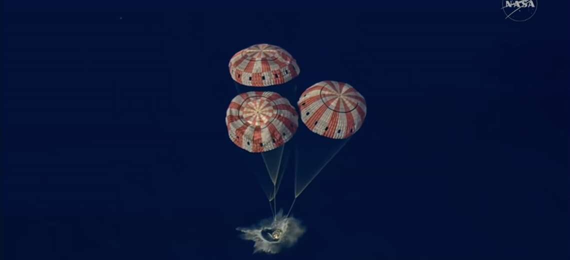 Astronautas de Artemis II amerizaron en océano Pacífico