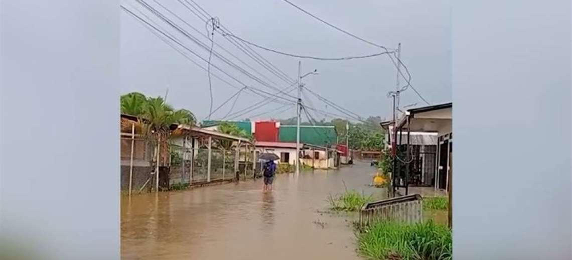 Comisión de Emergencias de Limón entregará ayuda a familias afectadas por lluvias