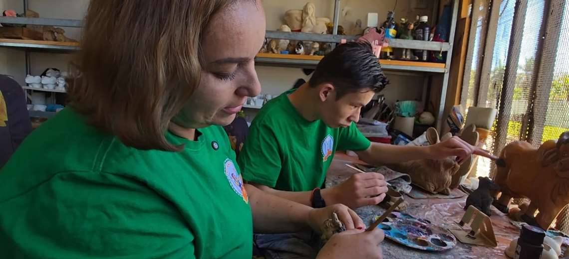 Una historia de amor y trabajo que demuestra que la discapacidad no define los sueños