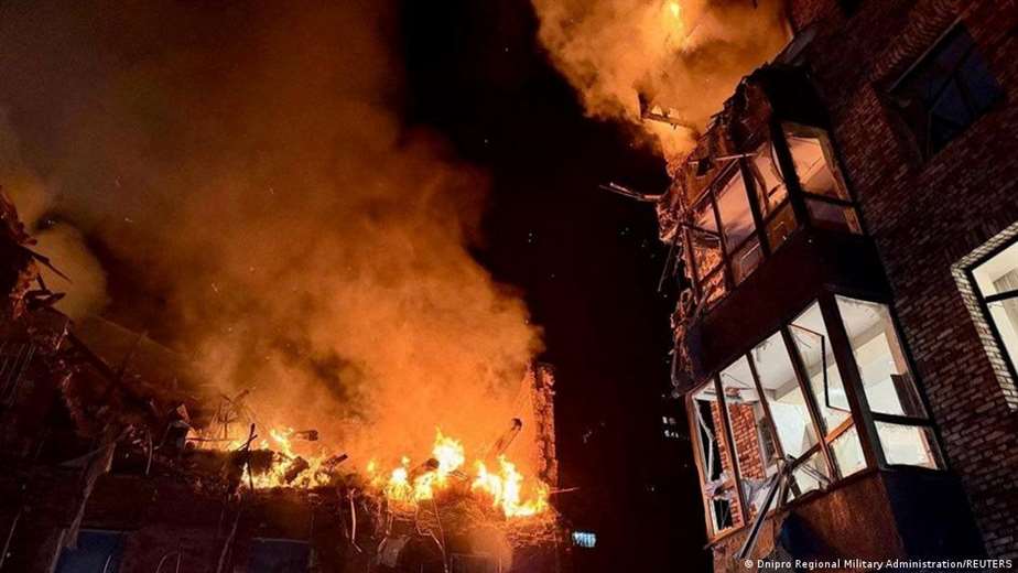 Al menos 12 personas muertas en ataques rusos en Ucrania