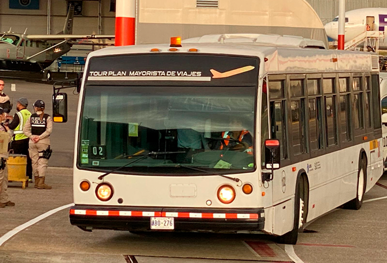 Llegada de migrantes deportados por Estados Unidos