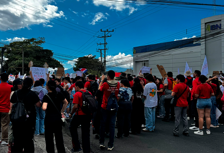 Estudiantes dicen que manifestaciones seguirán 