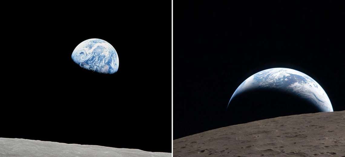 ¿Cómo ha cambiado la Tierra en 58 años? Lo que revelan fotos de Apolo 8 y Artemis II