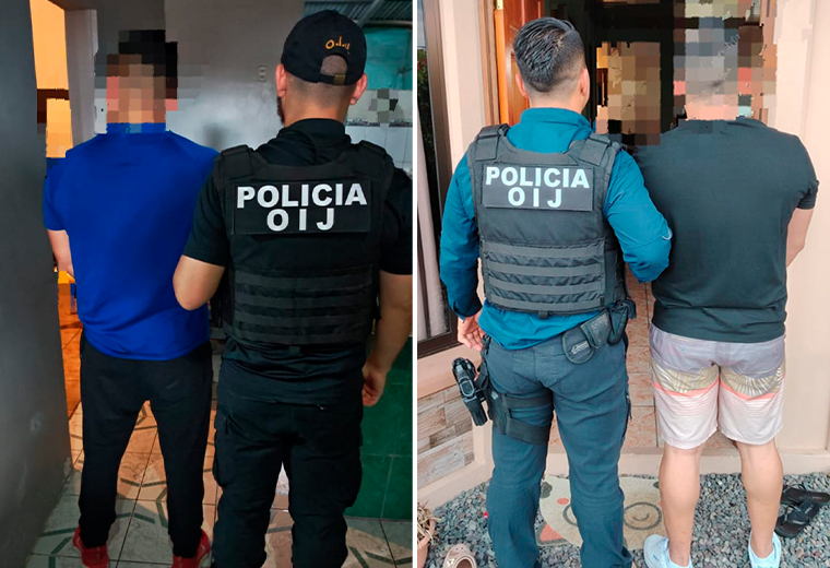 OIJ detiene a tres policías en allanamiento a delegación de Fuerza Pública de Garabito