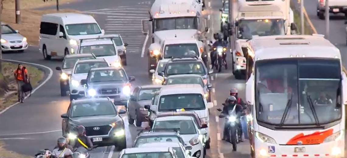 Proponen implementar peaje para ingresar a la GAM ante congestionamiento vial