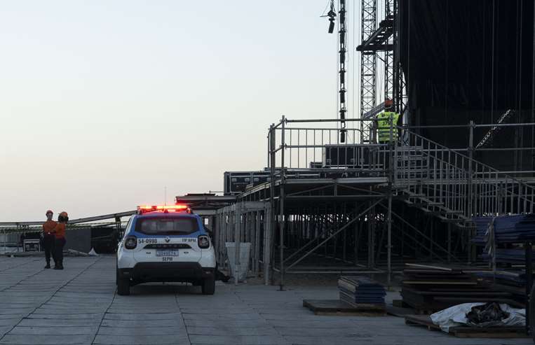 Muere trabajador en concierto Shakira