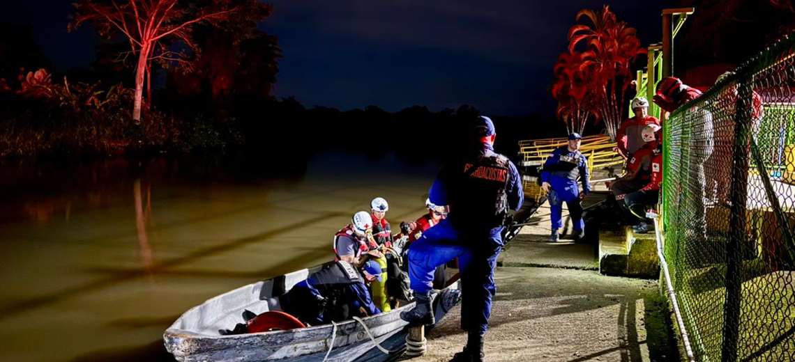 Aparece joven ahogado tras choque de lanchas en Parismina
