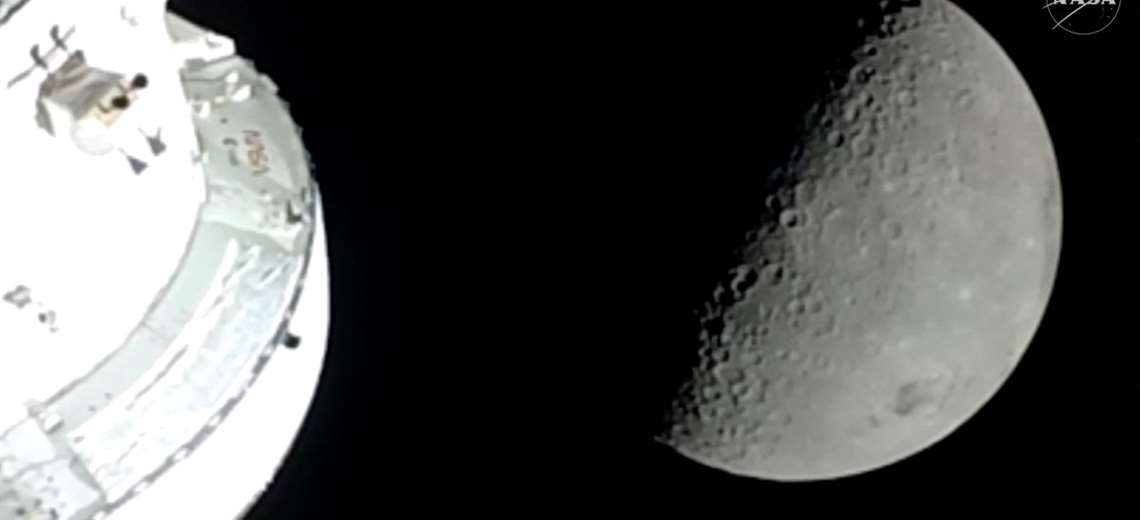 Momento crucial: Misión Artemis pasa detrás de la Luna y comienza corte de comunicaciones