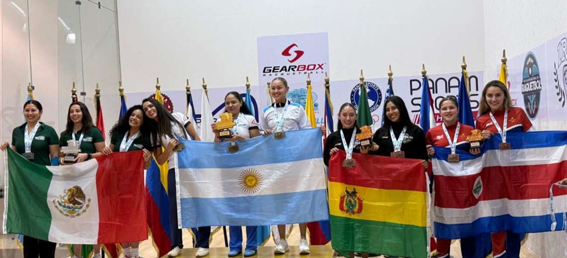 Costa Rica brilló en el Panamericano de Racquetbol en Guatemala  - Imagen de la noticia