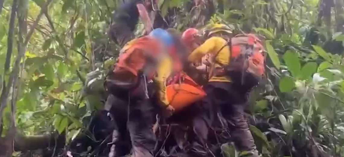 Cámara en casco de bombero registra impactante rescate en Sarapiquí - Imagen de la noticia