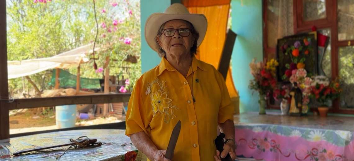 La mujer de 86 años que no dejó el campo y hoy inspira con su forma de vivir