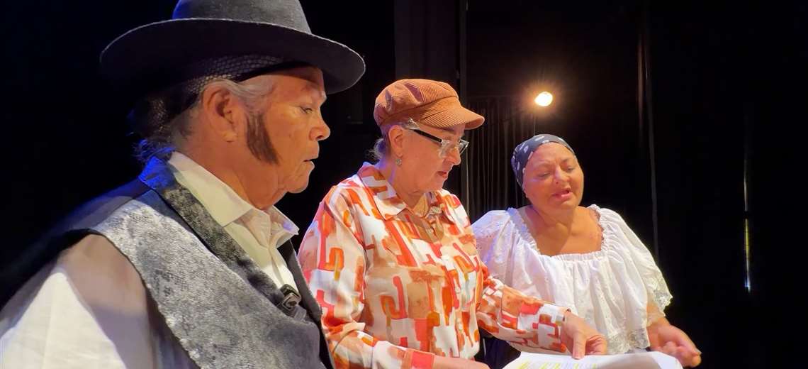 La timidez que acompañó a Maritza toda la vida desapareció el día que pisó un escenario de teatro
