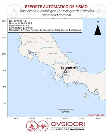 Nuevo temblor sacude la Zona Sur del país