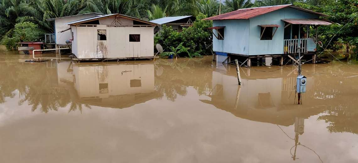 Más de 30 personas están en albergues por inundaci