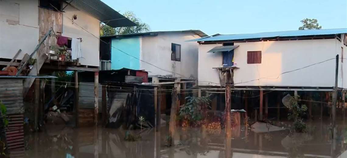 Inundaciones en el Caribe obligan a 19 personas a pasar la noche en albergues
