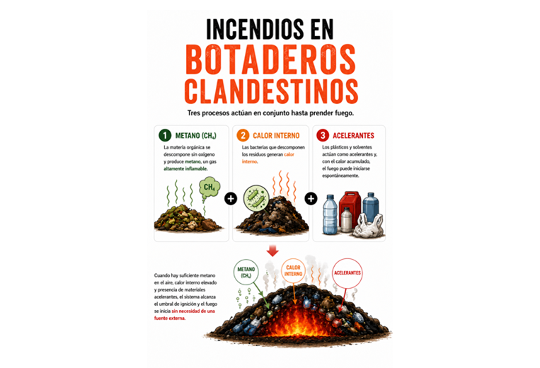 Infografía basura