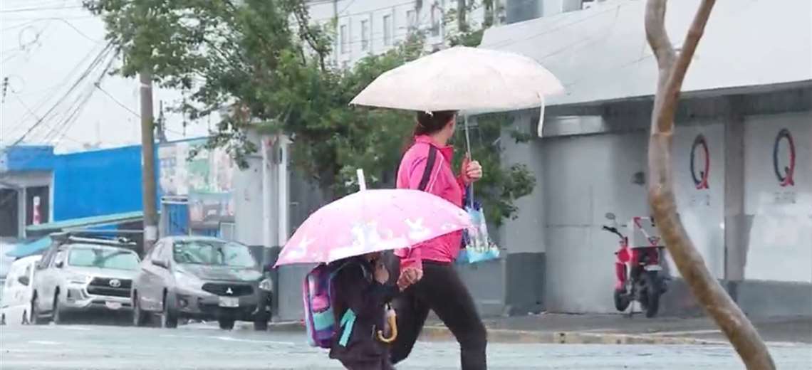 Onda Tropical atravesará el país este domingo y aumentará las lluvias