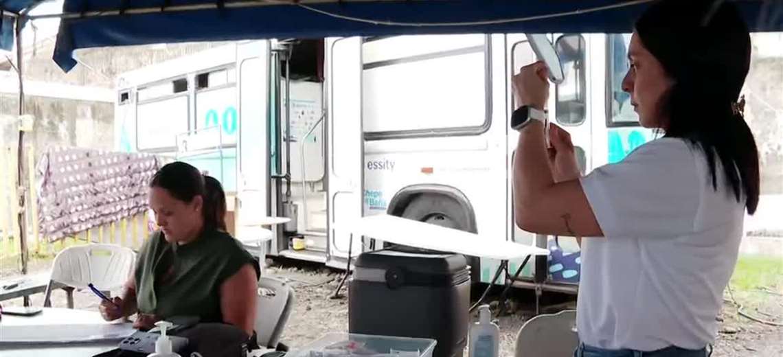 Realizan campaña de vacunación contra la influenza para personas en condición de calle