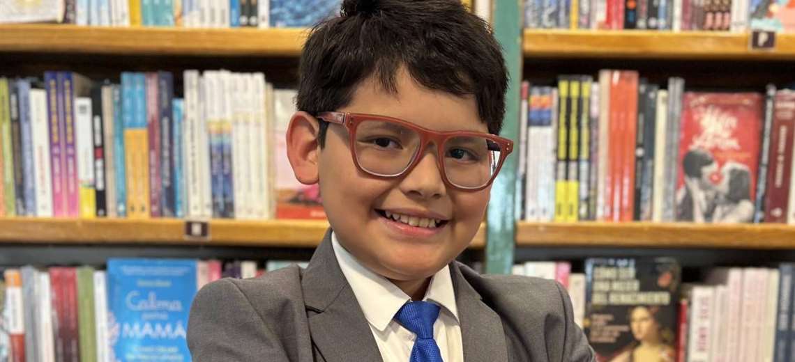 'David da Vinci', el niño genio mexicano con un coeficiente intelectual superior al de Einstein