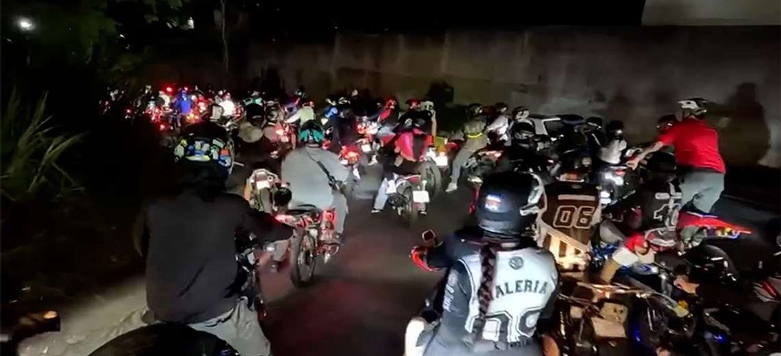El fenómeno que preocupa: caravanas masivas de motos colapsan rutas clave del país