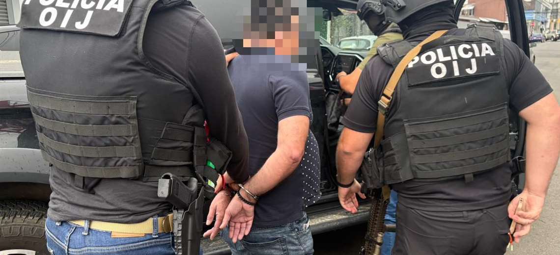 Cae otro extraditable: OIJ y DEA capturan a papá de la 