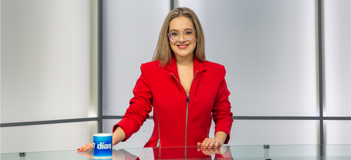 María Jesús Prada es el nuevo rostro de '7 Días'