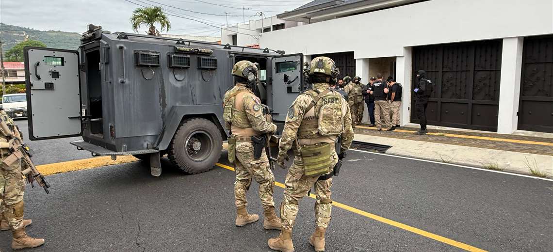 OIJ realiza allanamientos en San José y Cartago por tráfico 