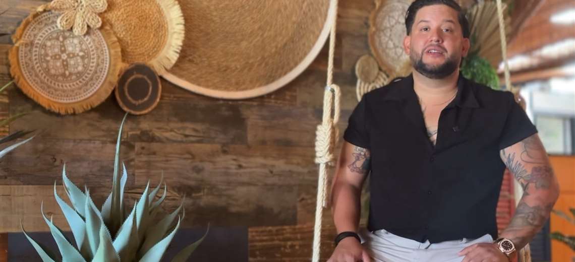 El chef que construyó con sus propias manos el restaurante d