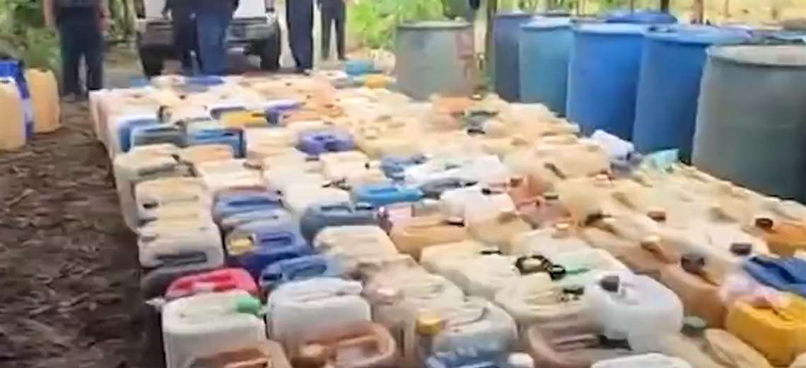 OIJ desarticula banda sospechosa de robar combustible en peq