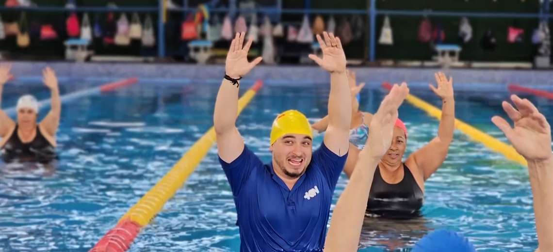 Rubén se sumerge en el aquafitness y descubre que 